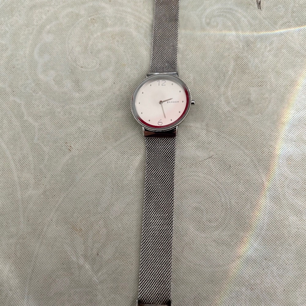 Skagen all Stainless steel watch